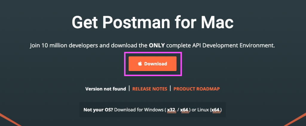 postman mac os x