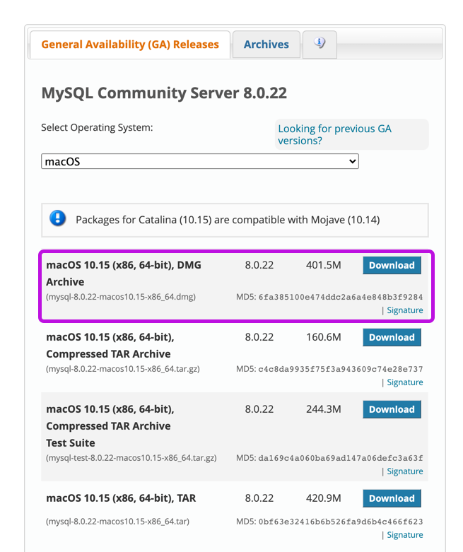 how to open mysql in mac