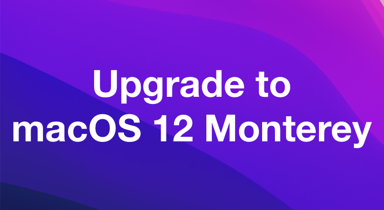 update to macos12