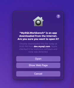 How to install MySQL Workbench on macOS 12 Monterey mac M1 (2021 ...